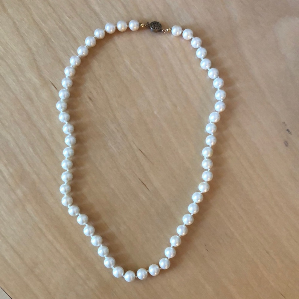🩷 Pearl necklace Single strand